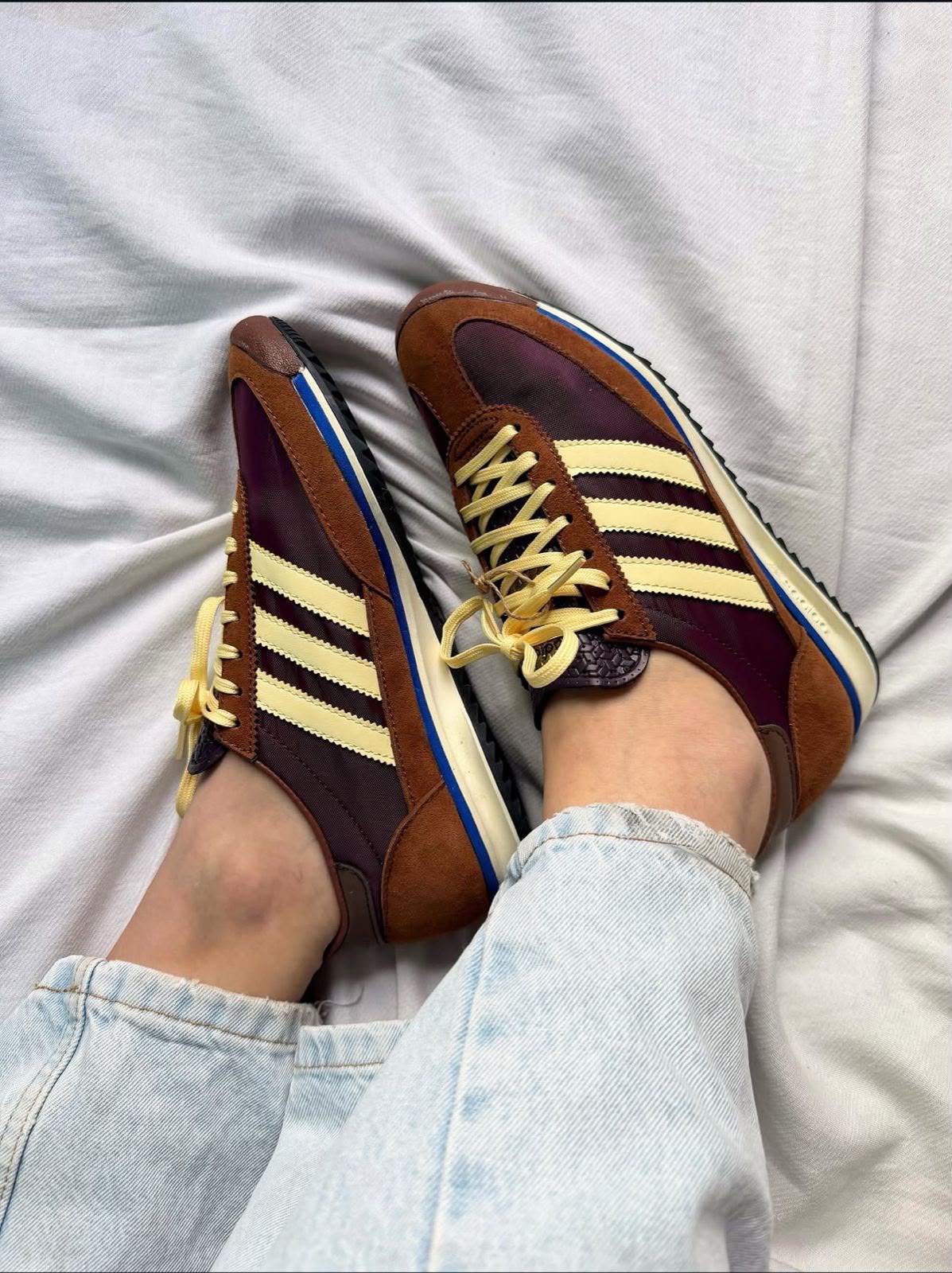 Adidas SL 72 Burgundy Brown
